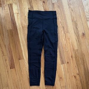 Lululemon Fast and Free Leggings with Pockets